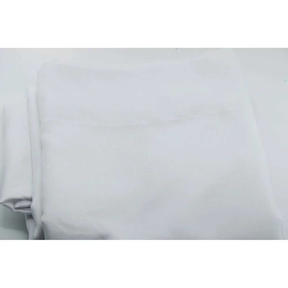 White Sheer Curtain Panel Extra Wide Window Treatment 116 x 98  in